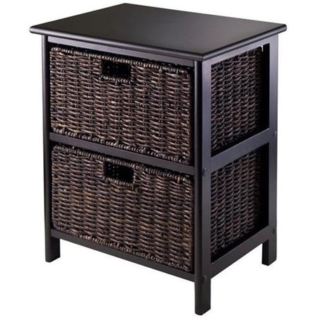 WINSOME TRADING Winsome Trading 20216 Omaha Storage Rack with 2 Foldable Baskets 20216